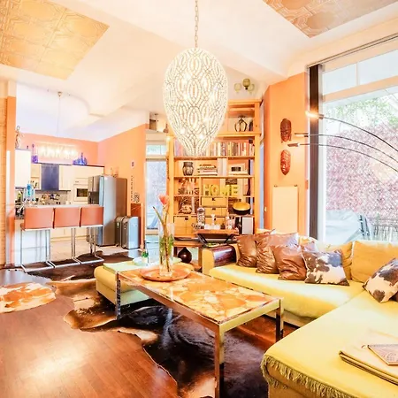 公寓 Quit And Designer Loft With Elevator 柏林